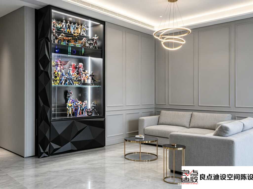 一居室软装设计|小空间也能装出超赞的潮玩收纳展示区✨